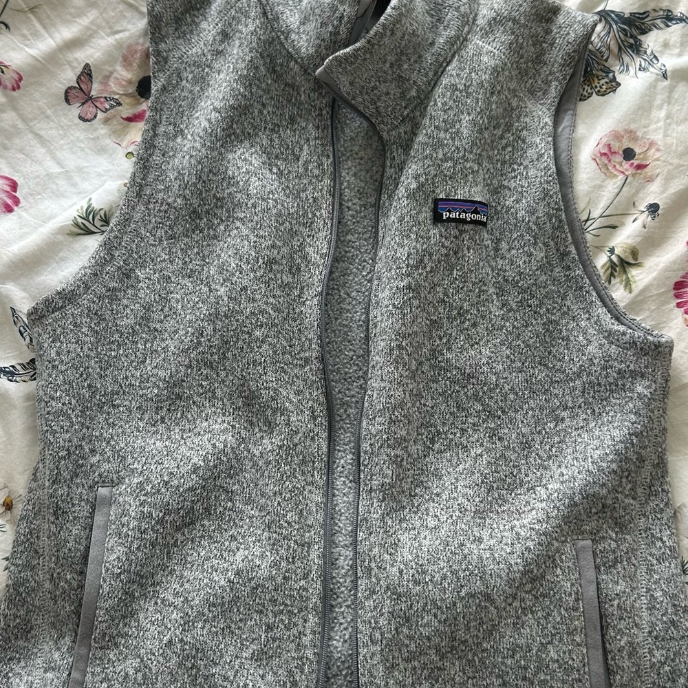 Patagonia Women's Gray Fleece Vest